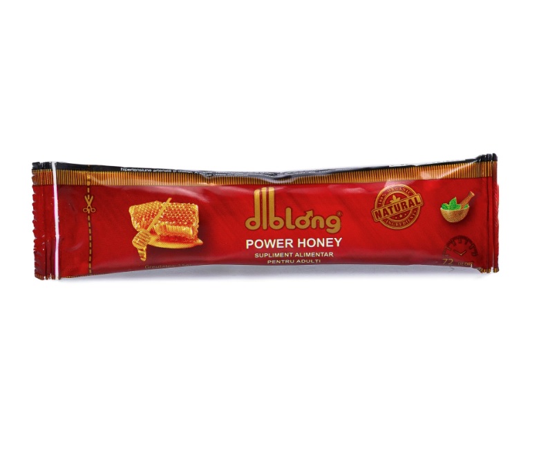 Diblong Power Honey – supliment alimentar cu miere premium, pentru cresterea libidoului, erectie, ejaculare precoce – 15 g