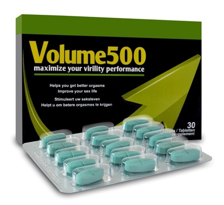 Volume 500, produs pentru cresterea cantitatii de sperma de 5 ori